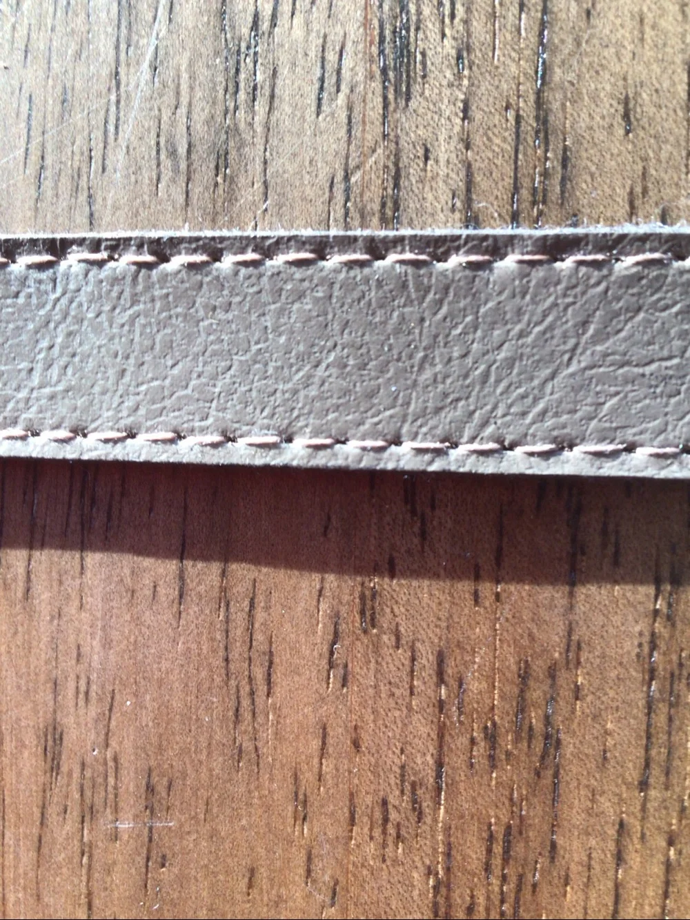 Bundle 2/$14 womens  Slim Brown faux Leather Belt Sz M/L 35 inches